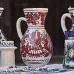 jarrones y vasos de ceramica- espacio creativo